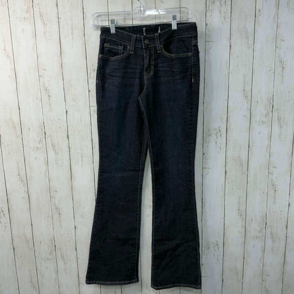 Levi Strauss Signature‎ Women's Dark Wash Bootcut Jeans Stretch Denim Size 2